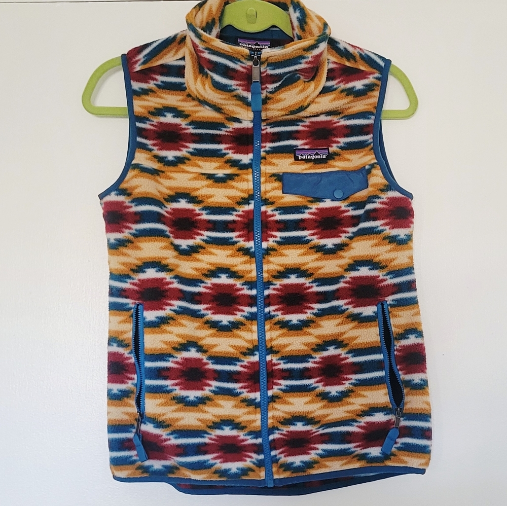 Patagonia Synchilla Multicolor Fleece Vest and 3 others